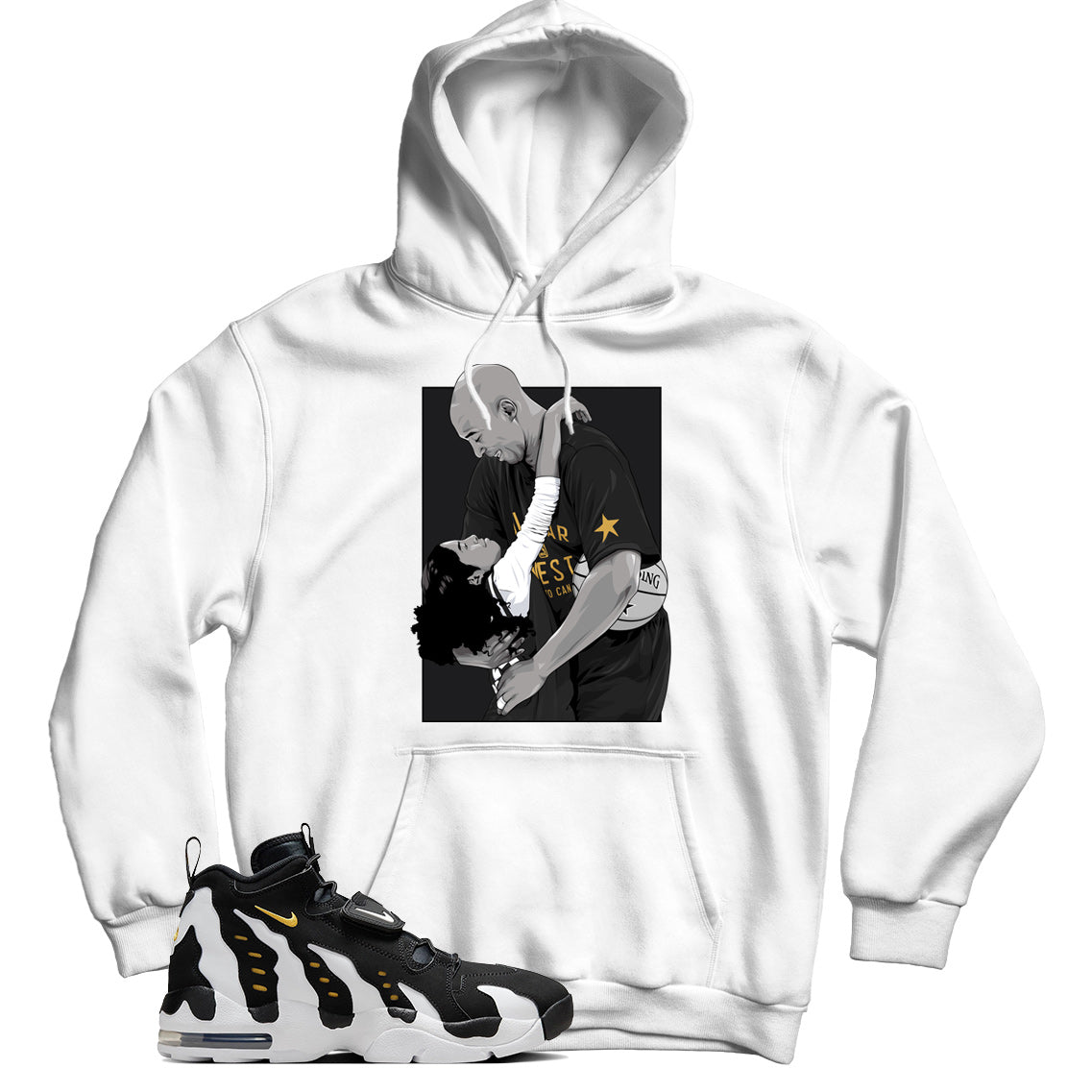 Air DT Max Black White hoodie