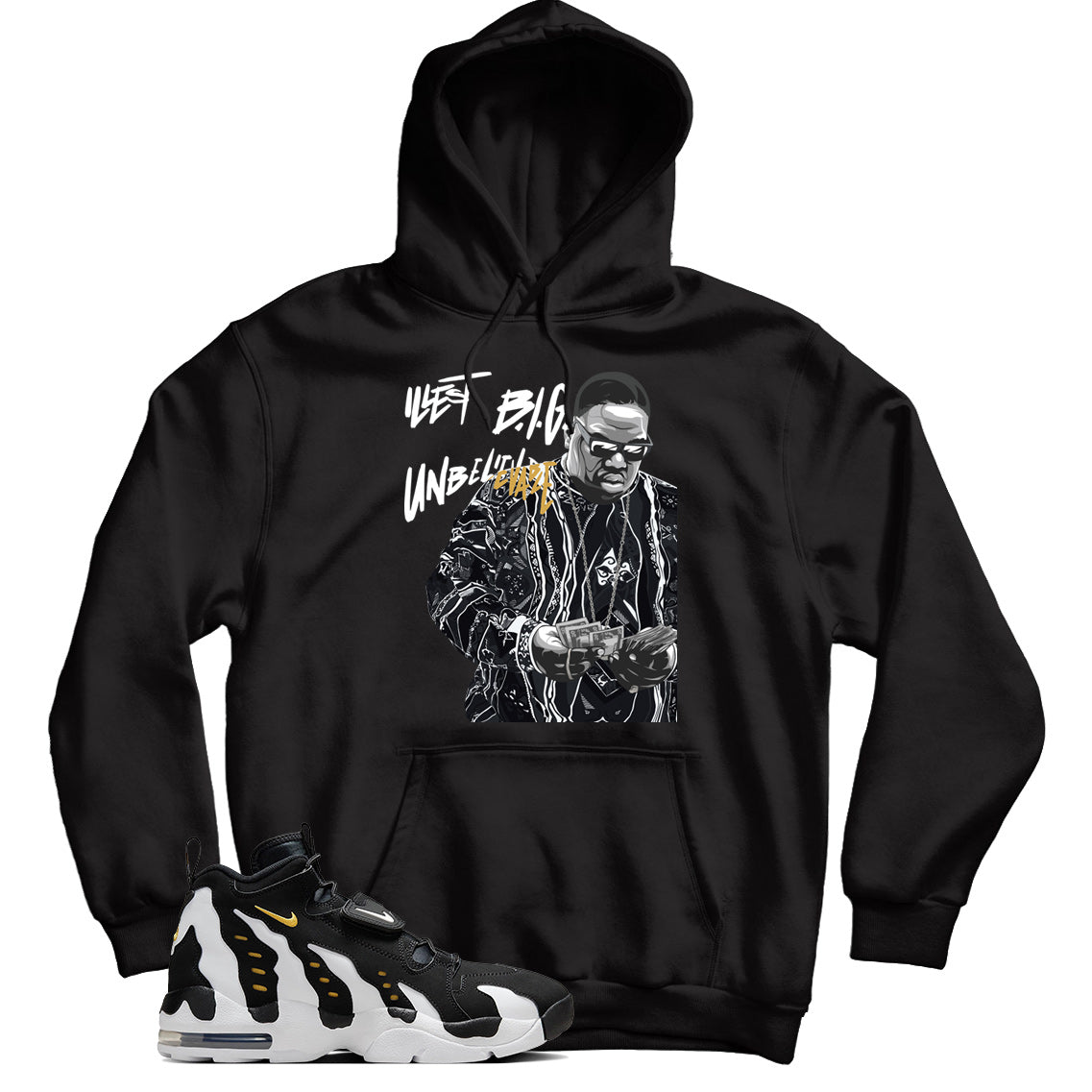 Air DT Max '96 Black White hoodie