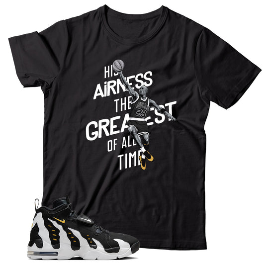 Air DT Max Black White shirt