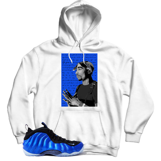 Nike Air Foamposite One International Blue hoodie