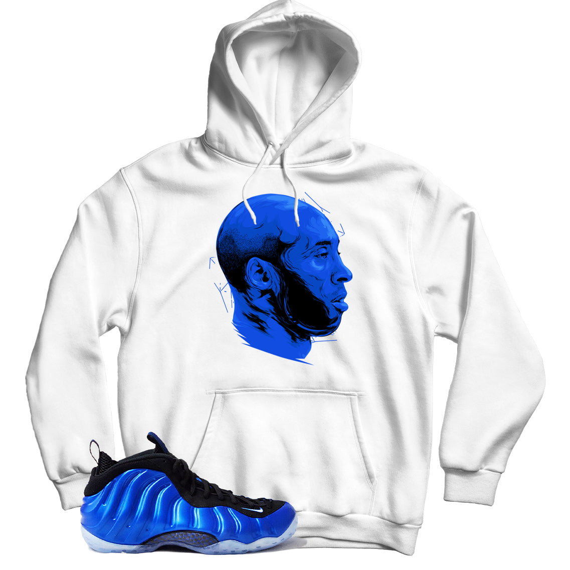 Air Foamposite One International Blue hoodie