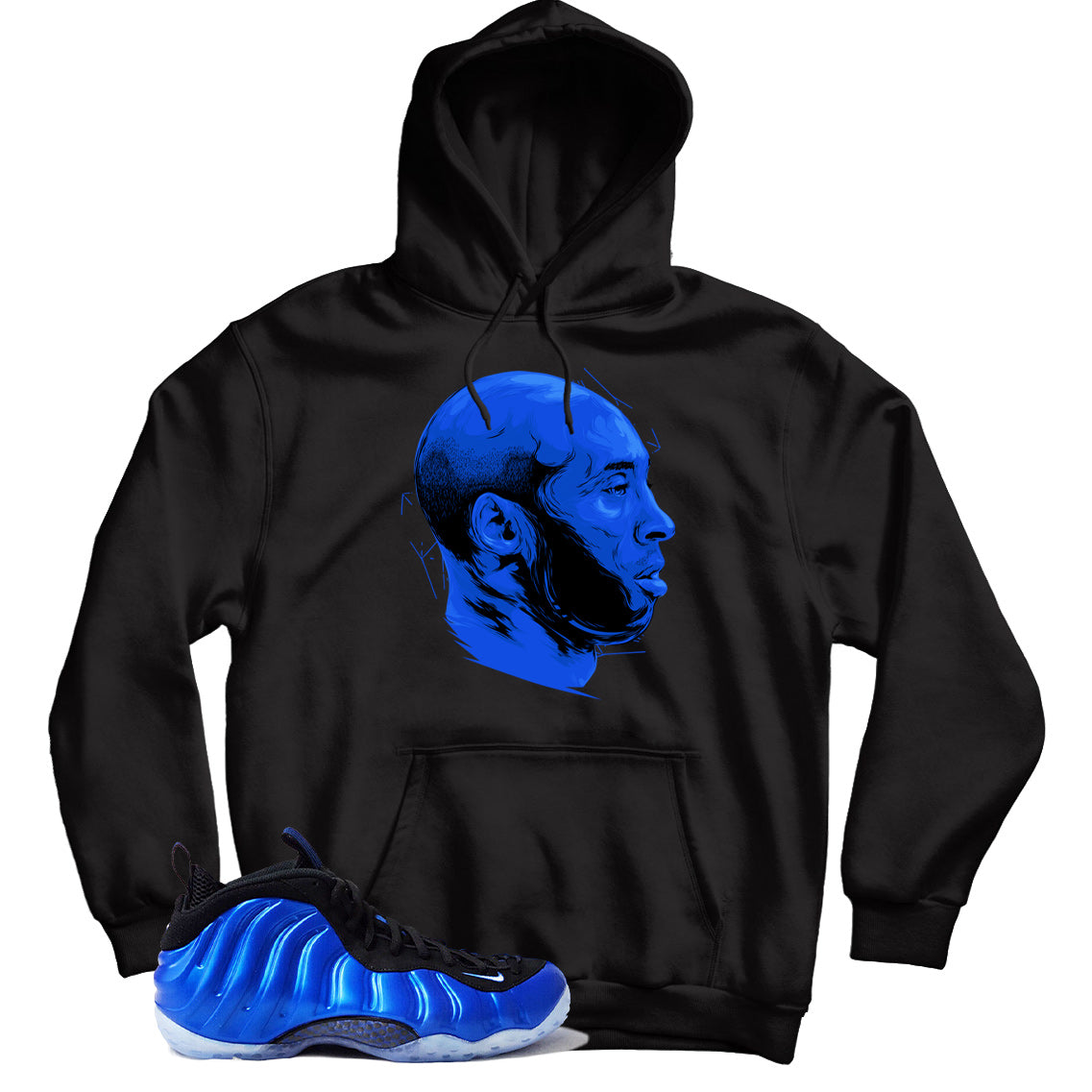 Air Foamposite One International Blue hoodie