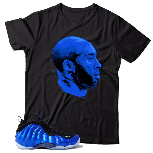 Air Foamposite One International Blue shirt