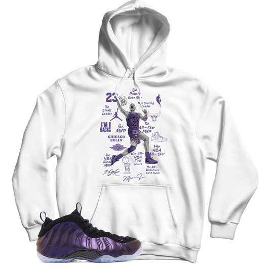 Foamposite One Eggplant hoodie