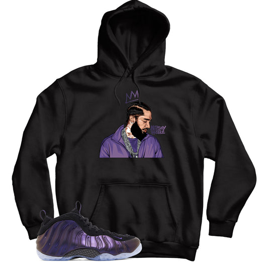 Foamposite One Eggplant hoodie