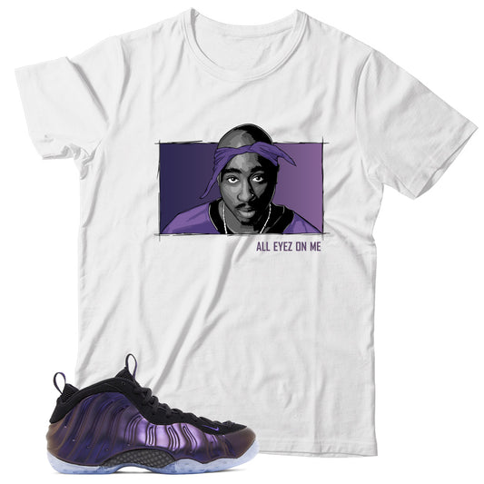 Foamposite One Eggplant shirt