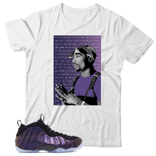 Foamposite One Eggplant shirt