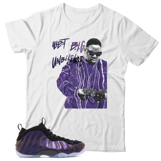 Foamposite One Eggplant shirt