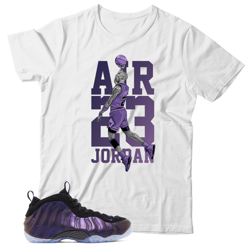 Foamposite One Eggplant shirt