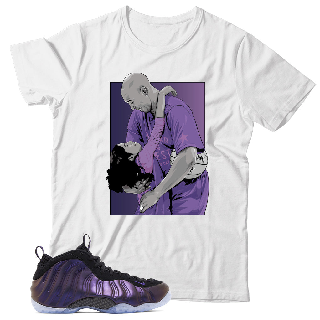 Foamposite One Eggplant shirt