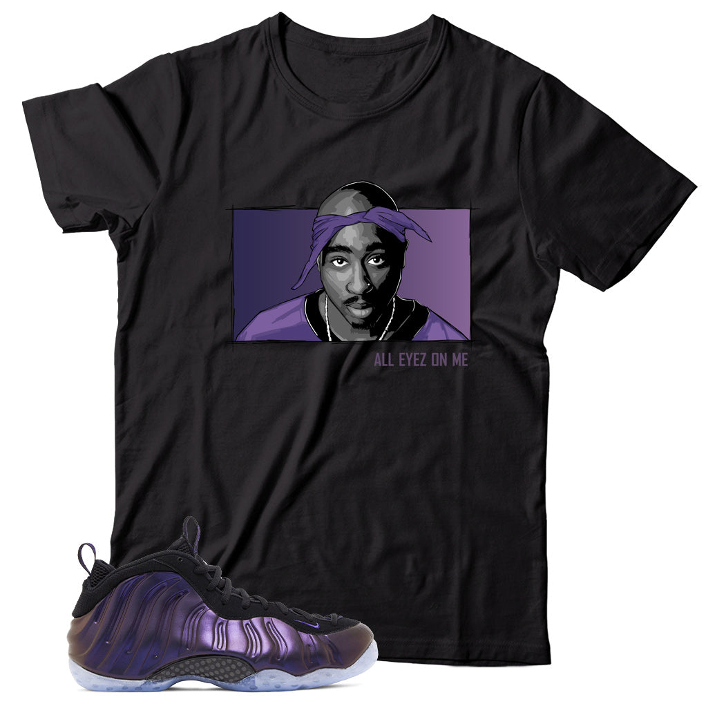 Foamposite One Eggplant shirt