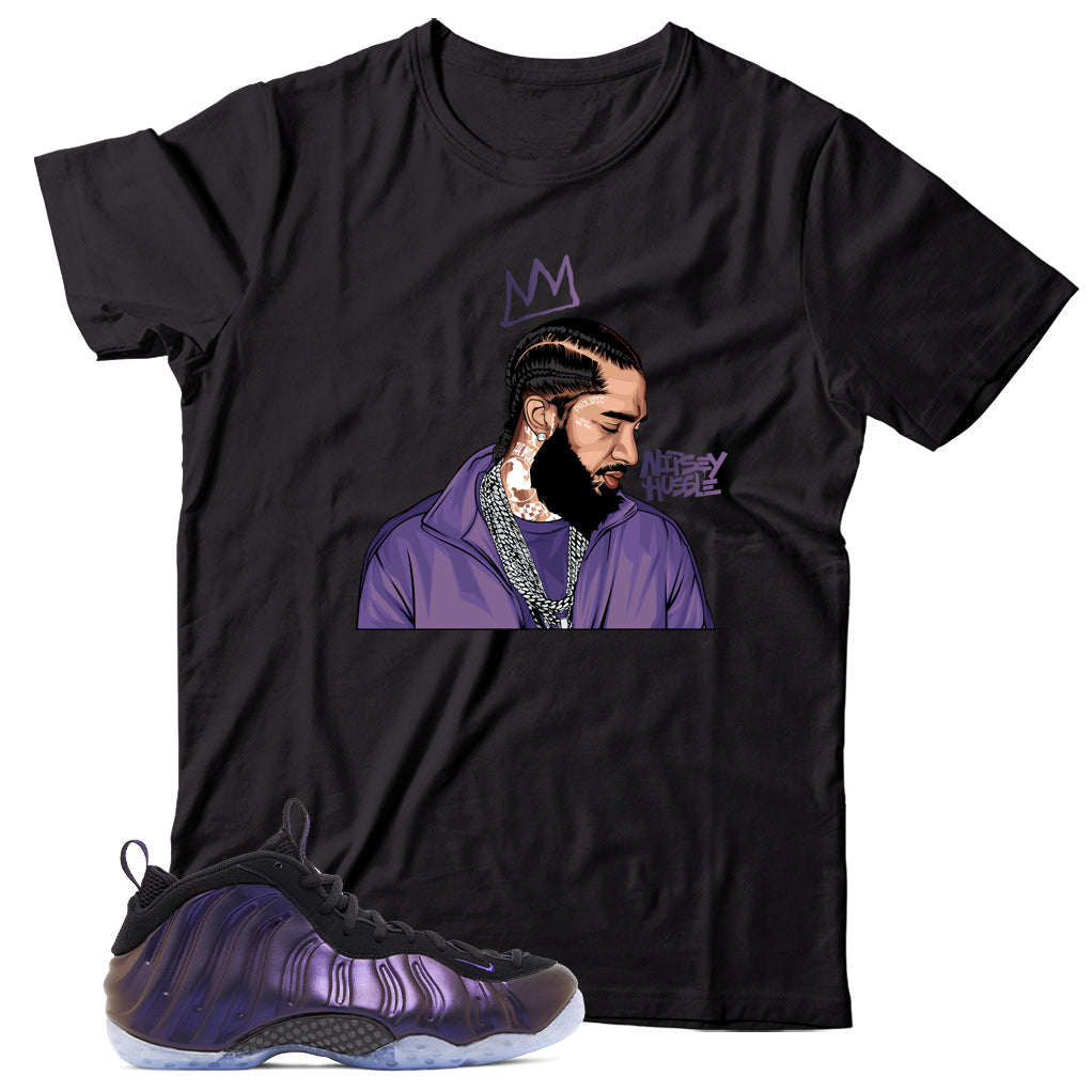 Foamposite One Eggplant shirt