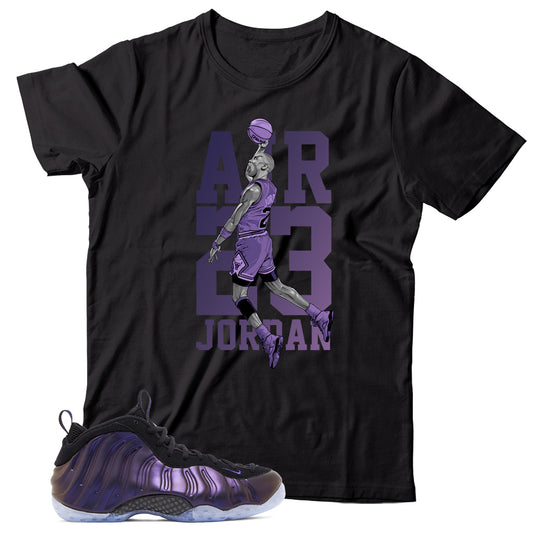 Foamposite One Eggplant shirt