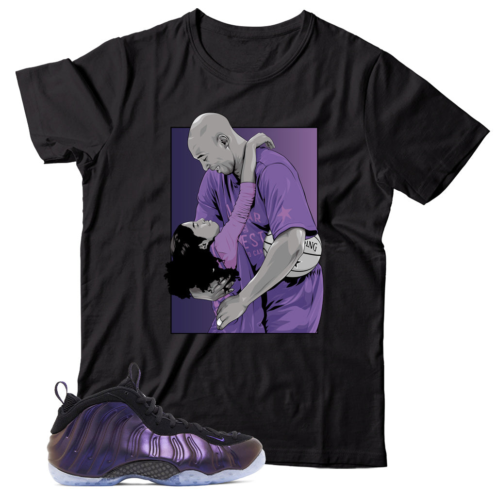 Foamposite One Eggplant shirt