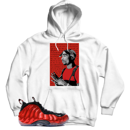 Foamposite One Metallic Red hoodie