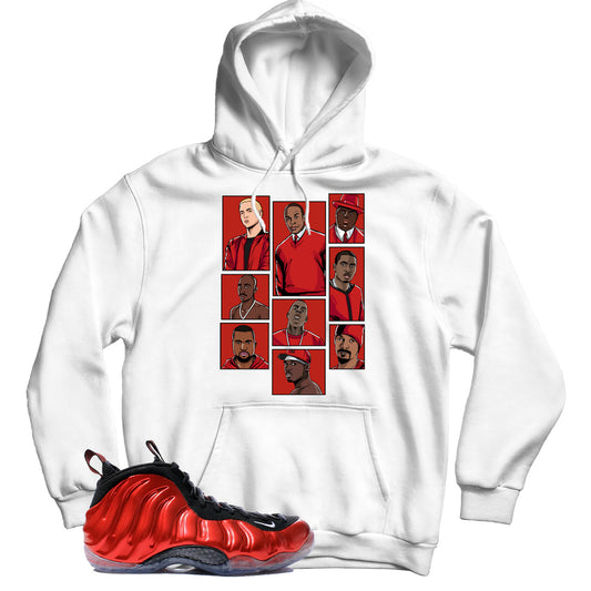 Foamposite Metallic Red hoodie