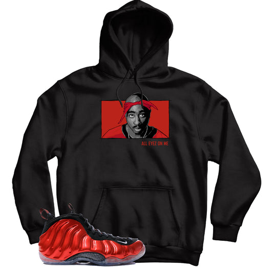 Foamposite One Metallic Red hoodie