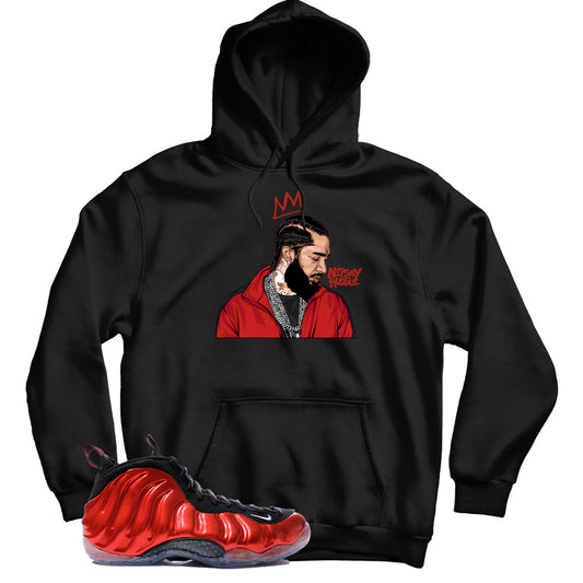 Foamposite Metallic Red hoodie