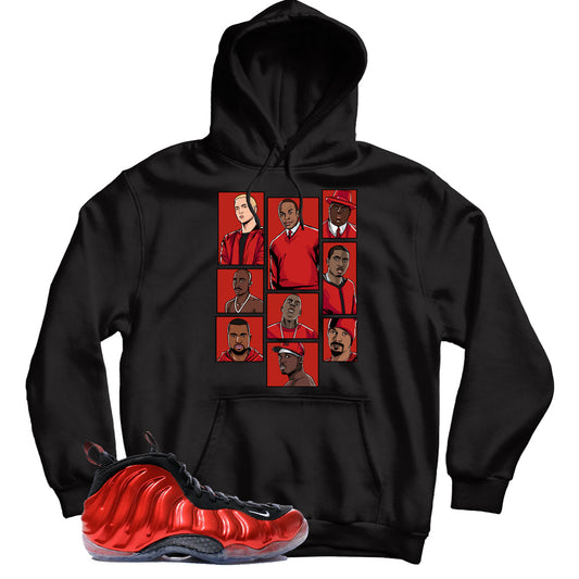 Foamposite Metallic Red hoodie
