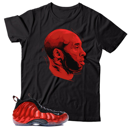 Foamposite Metallic Red shirt