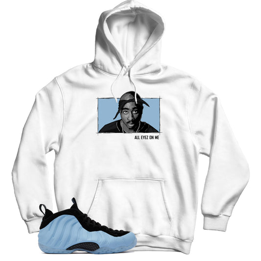 Air Foamposite Psychic Blue hoodie