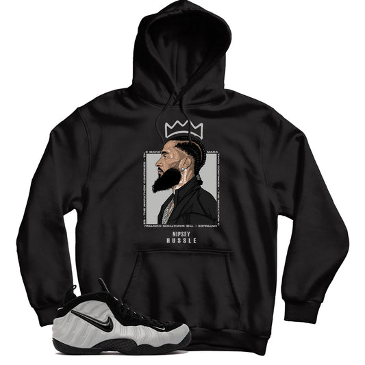 Foamposite Pro Wolf Grey hoodie