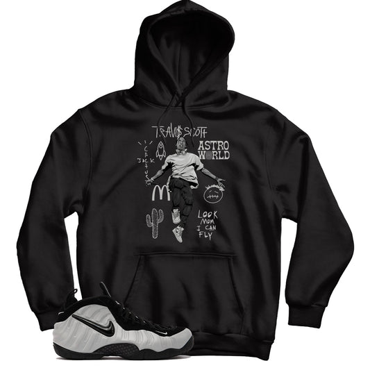Foamposite Pro Wolf Grey hoodie