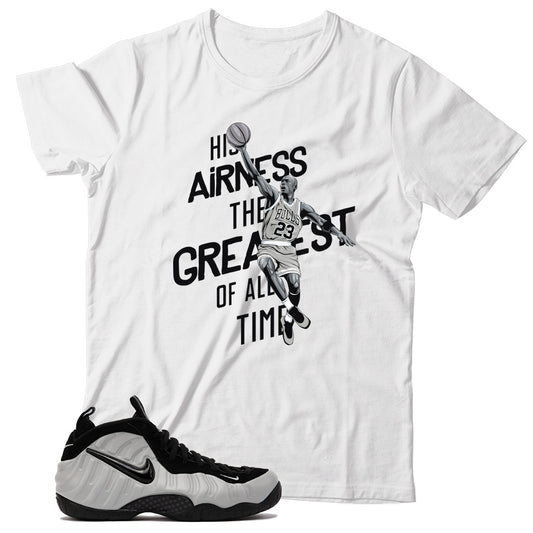 Foamposite Pro Wolf Grey shirt