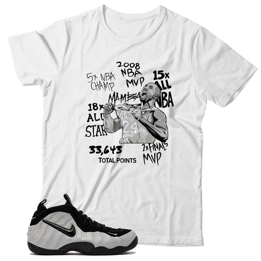 Foamposite Pro Wolf Grey shirt