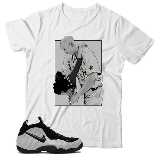 Foamposite Pro Wolf Grey shirt