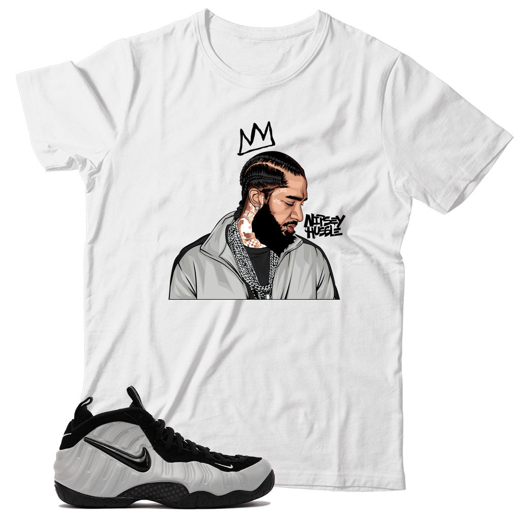 Foamposite Pro Wolf Grey shirt