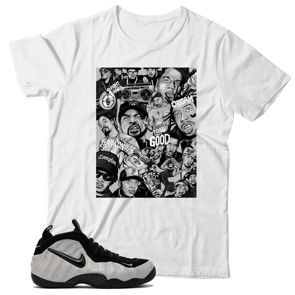 Foamposite Wolf Grey shirt