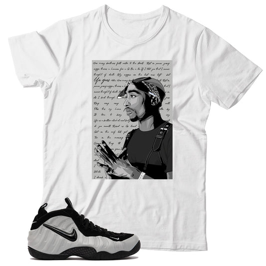 Foamposite Pro Wolf Grey shirt