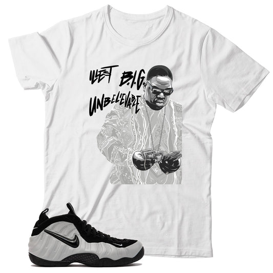 Foamposite Pro Wolf Grey shirt