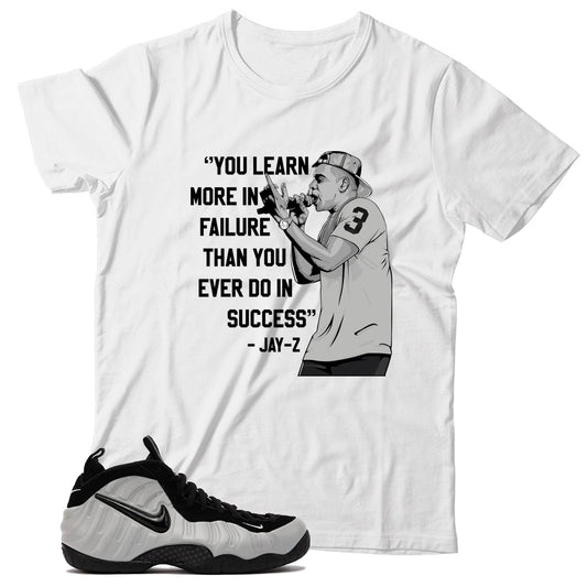 Foamposite Pro Wolf Grey shirt