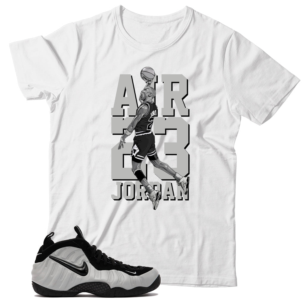 Foamposite Wolf Grey shirt