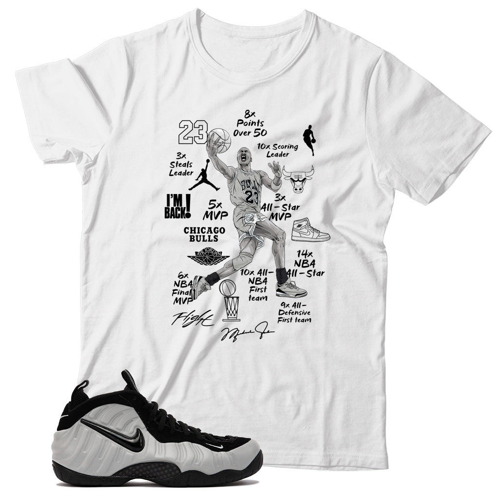 Foamposite Pro Wolf Grey shirt