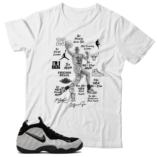 Foamposite Pro Wolf Grey shirt