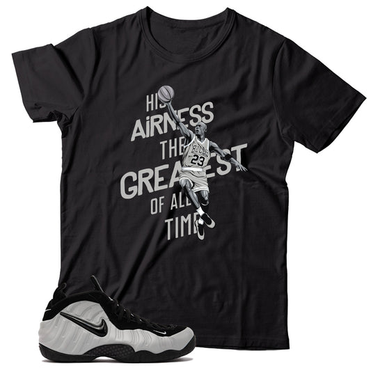 Foamposite Pro Wolf Grey shirt