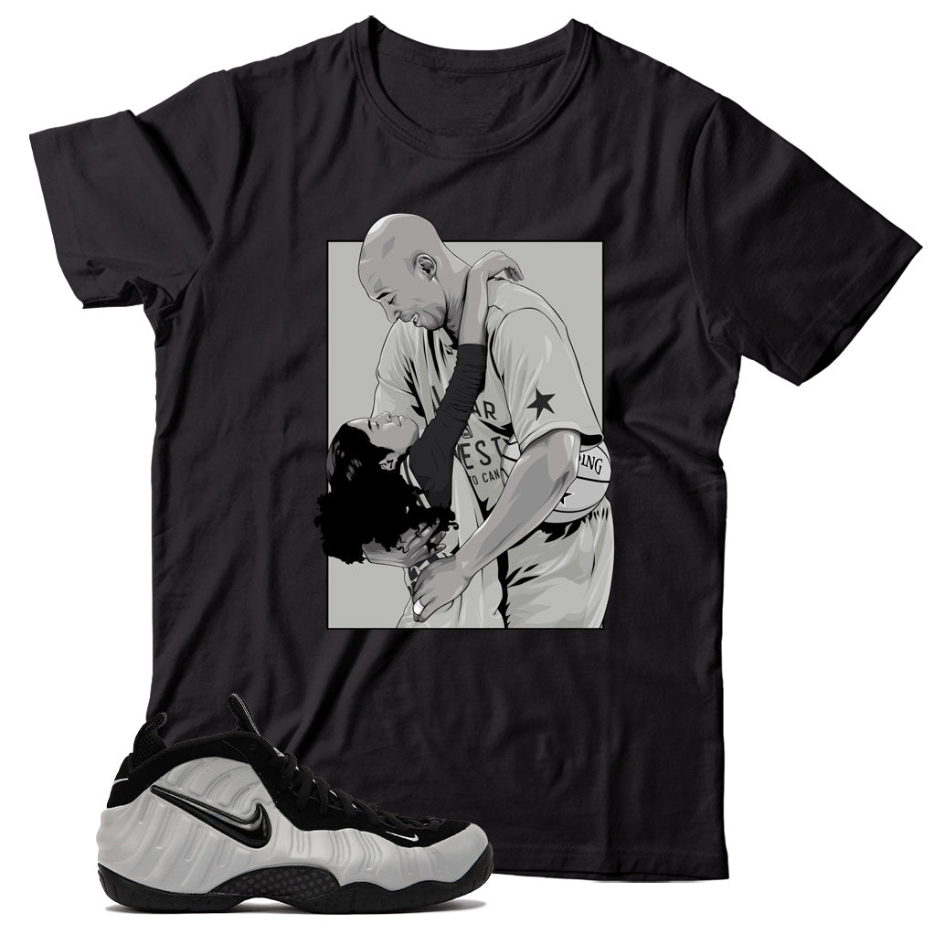 Foamposite Pro Wolf Grey shirt