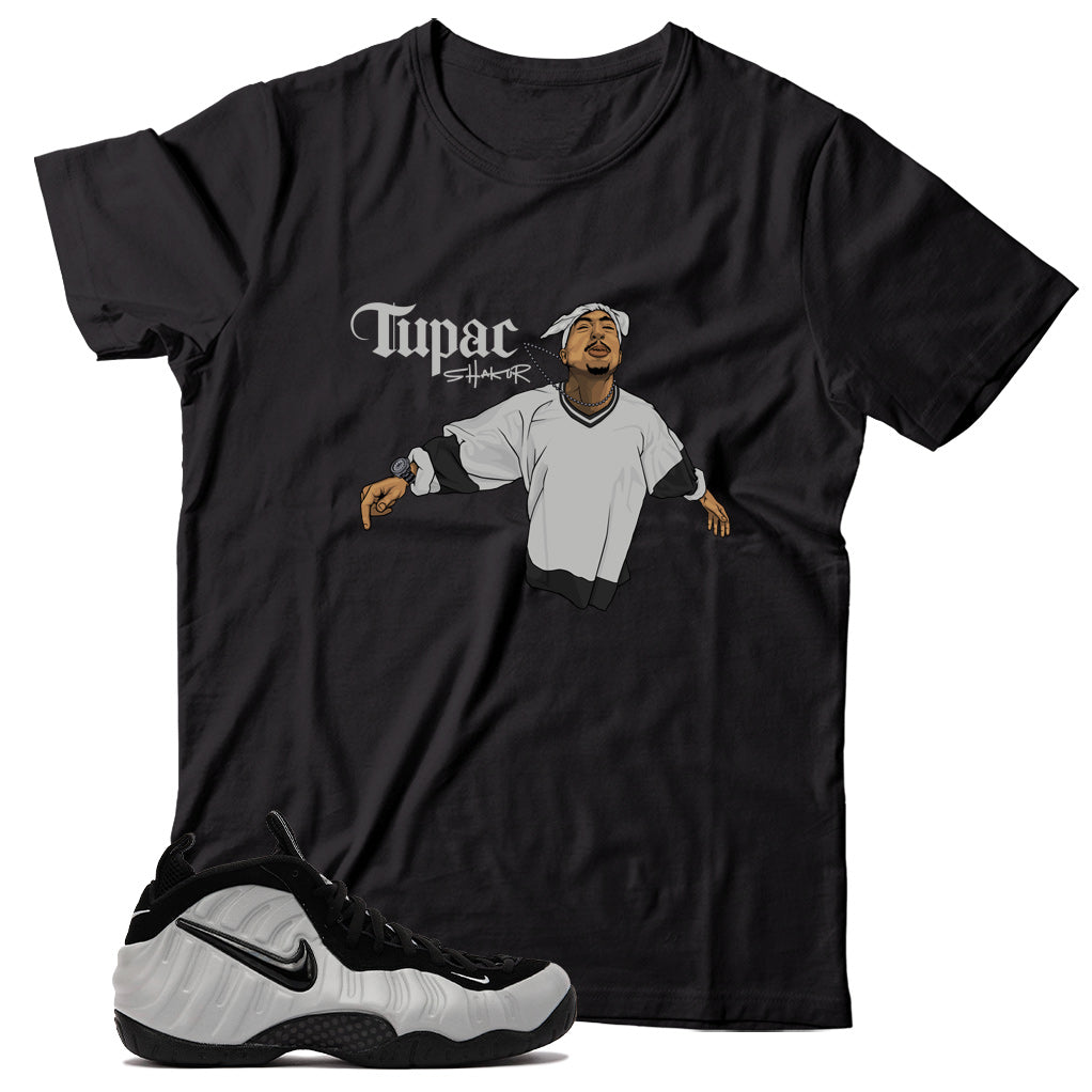 Foamposite Pro Wolf Grey shirt