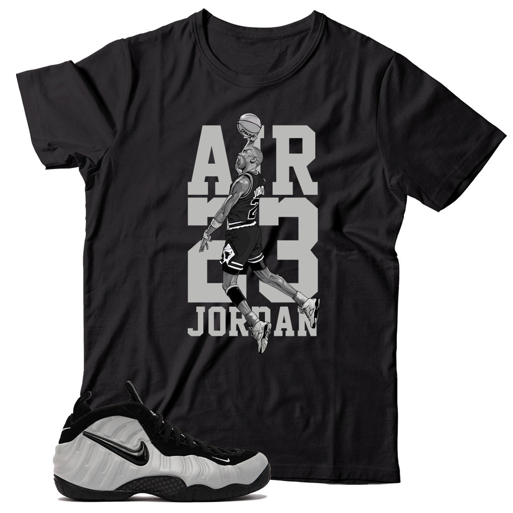 Foamposite Pro Wolf Grey shirt