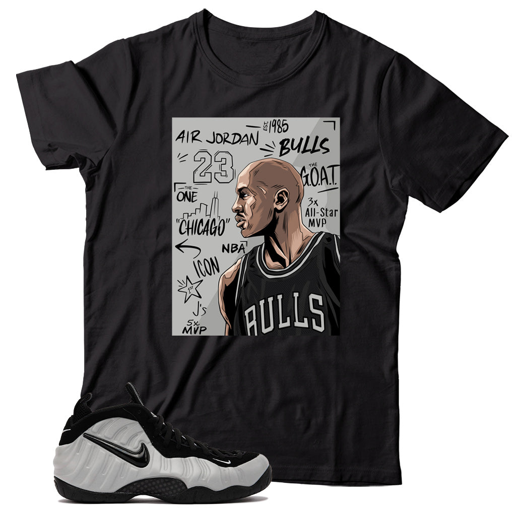 Foamposite Pro Wolf Grey shirt