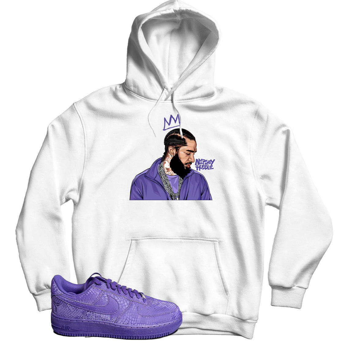 Air Force 1 Low Kobe Bryant Court Purple hoodie