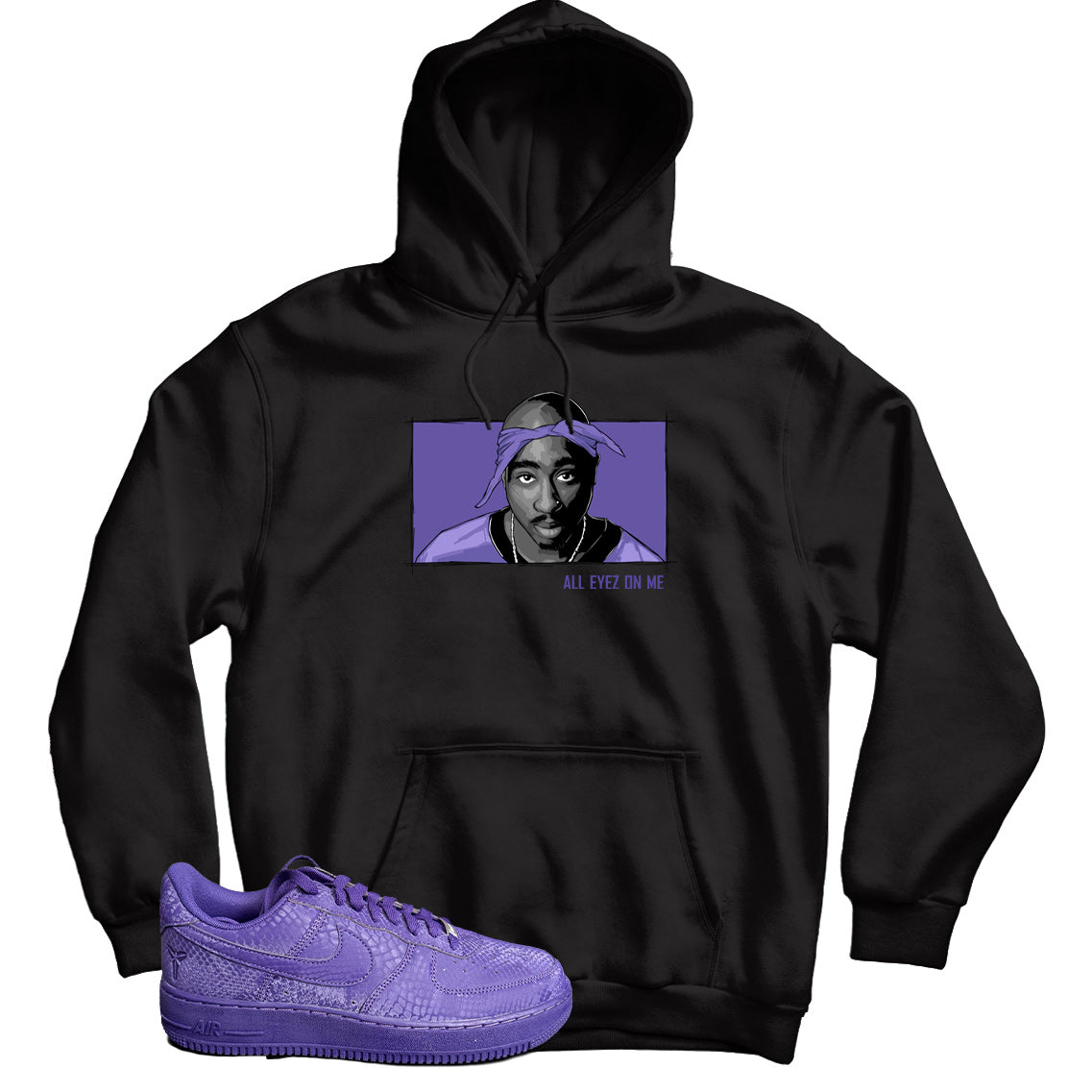 Air Force 1 Low Kobe Bryant Court Purple hoodie