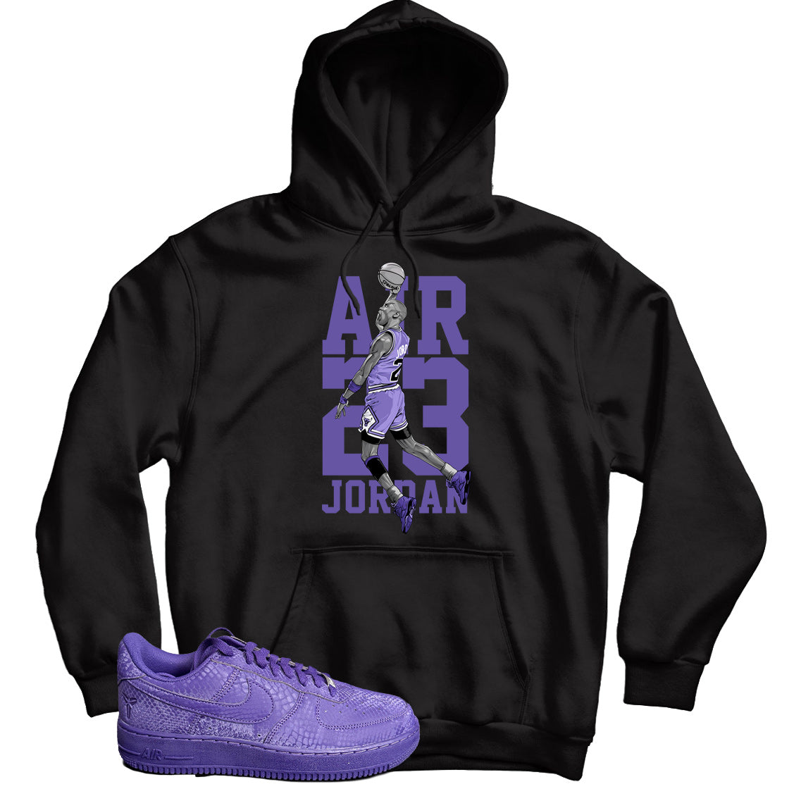 Air Force 1 Low Kobe Bryant Court Purple hoodie