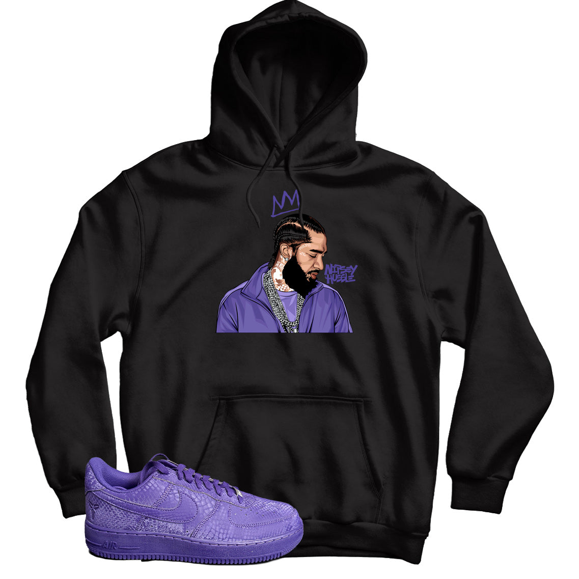 Air Force 1 Low Kobe Bryant Court Purple hoodie