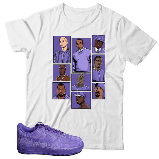 Air Force 1 Low Kobe Bryant Court Purple shirt