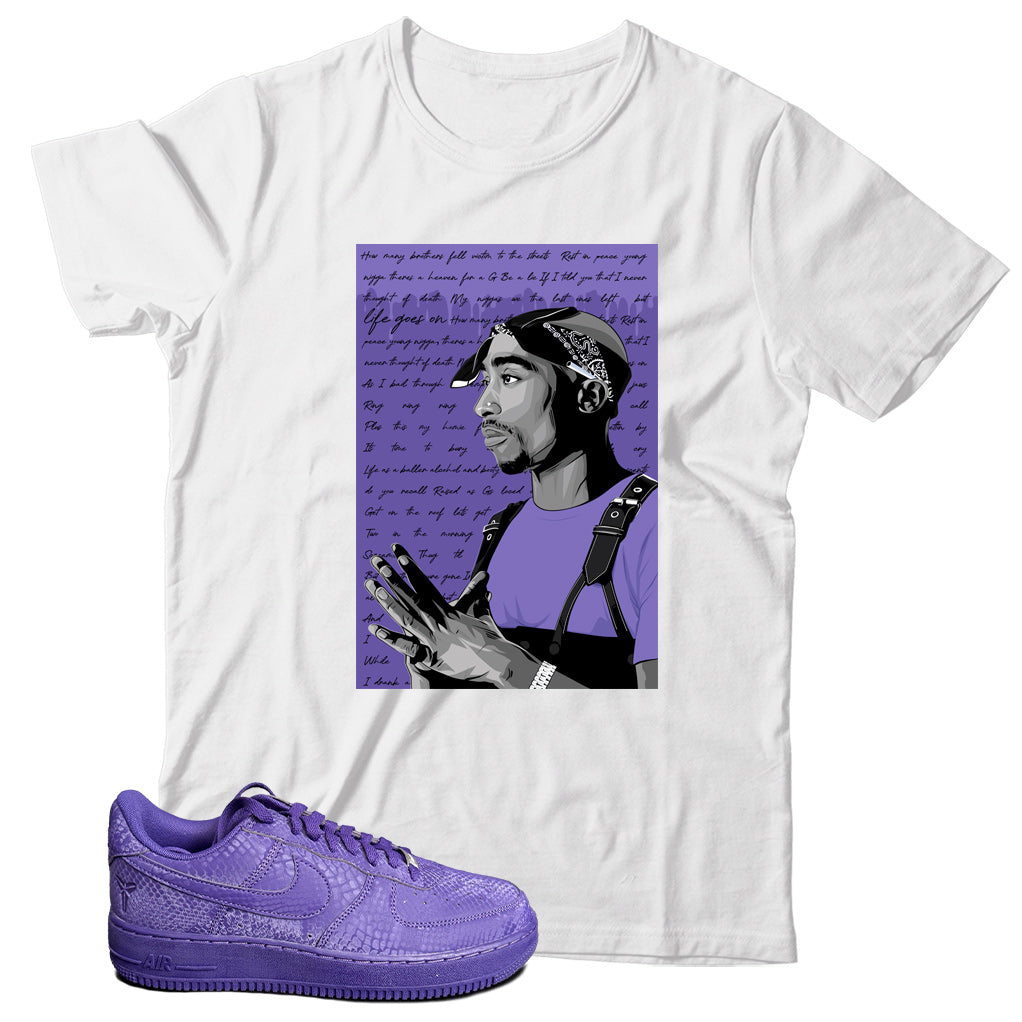Air Force 1 Low Kobe Bryant Court Purple shirt