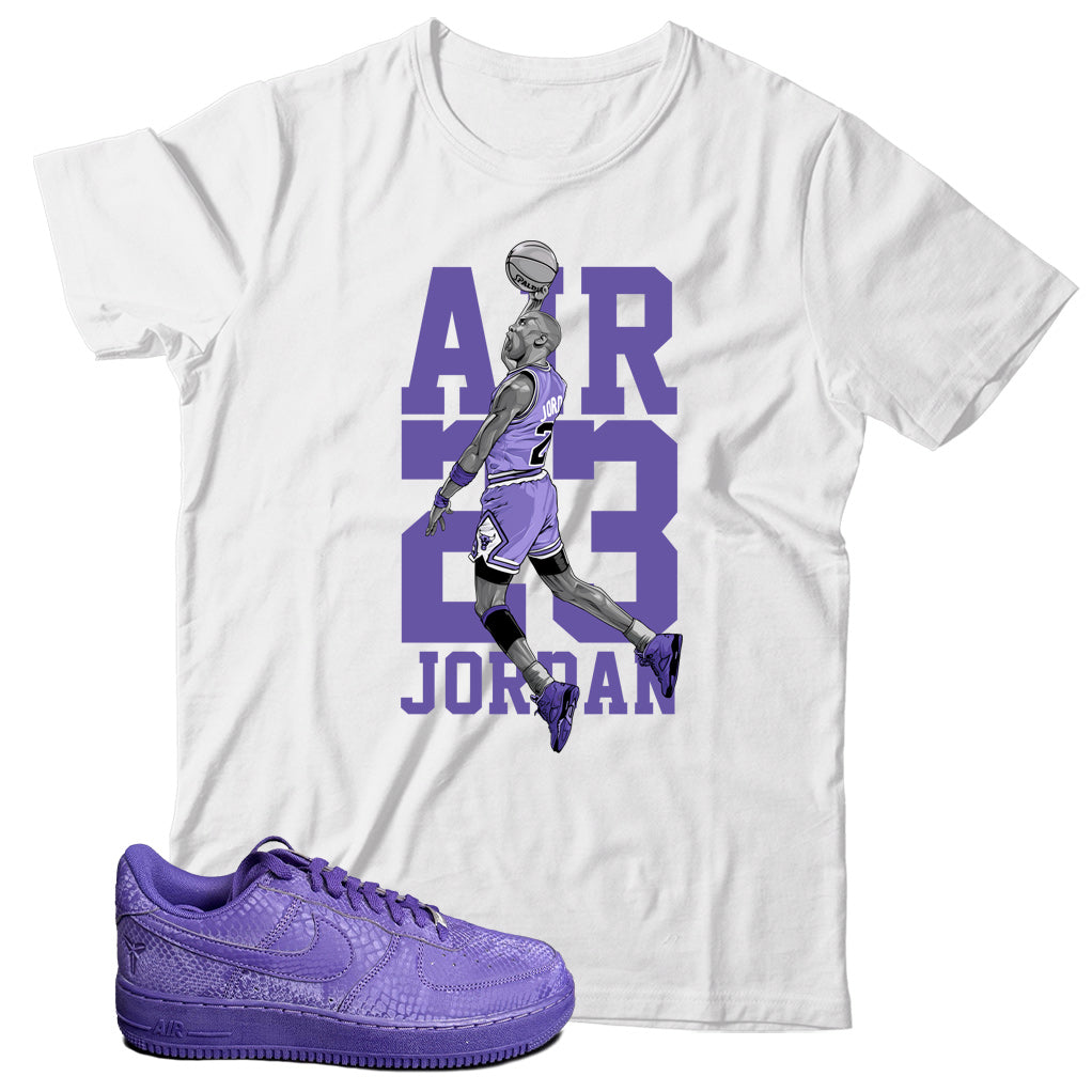 Air Force 1 Low Kobe Bryant Court Purple shirt